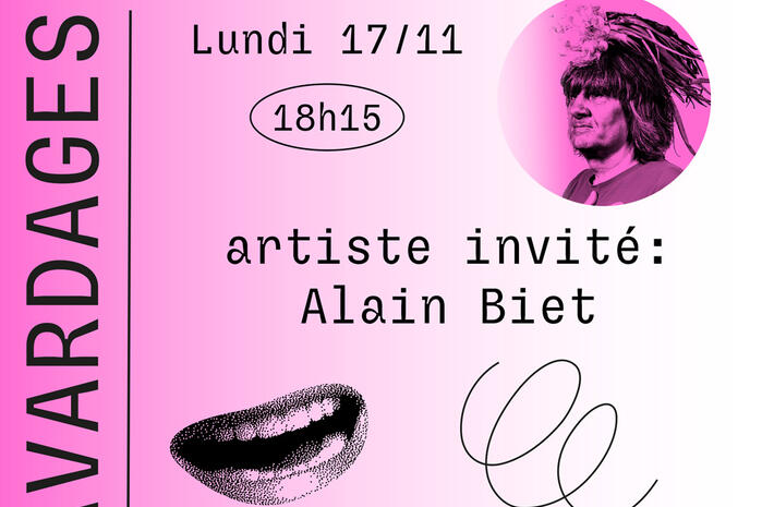 BAVARDAGES - avec l'artiste Alain Biet